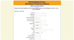 Desktop Screenshot of contractor.us-installations.com